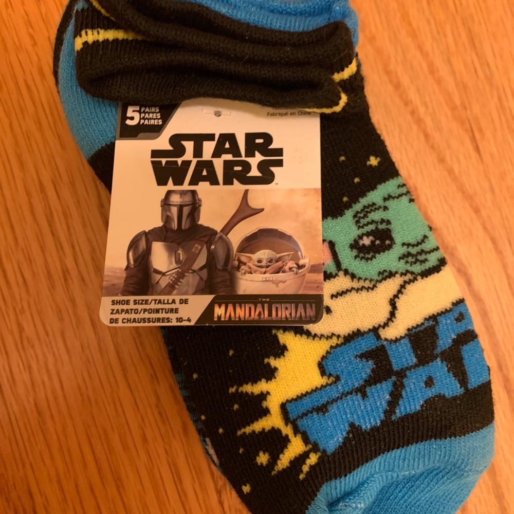 Star Wars toddler socks SIZE Tall